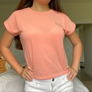 Salmon colored SHEIN Top